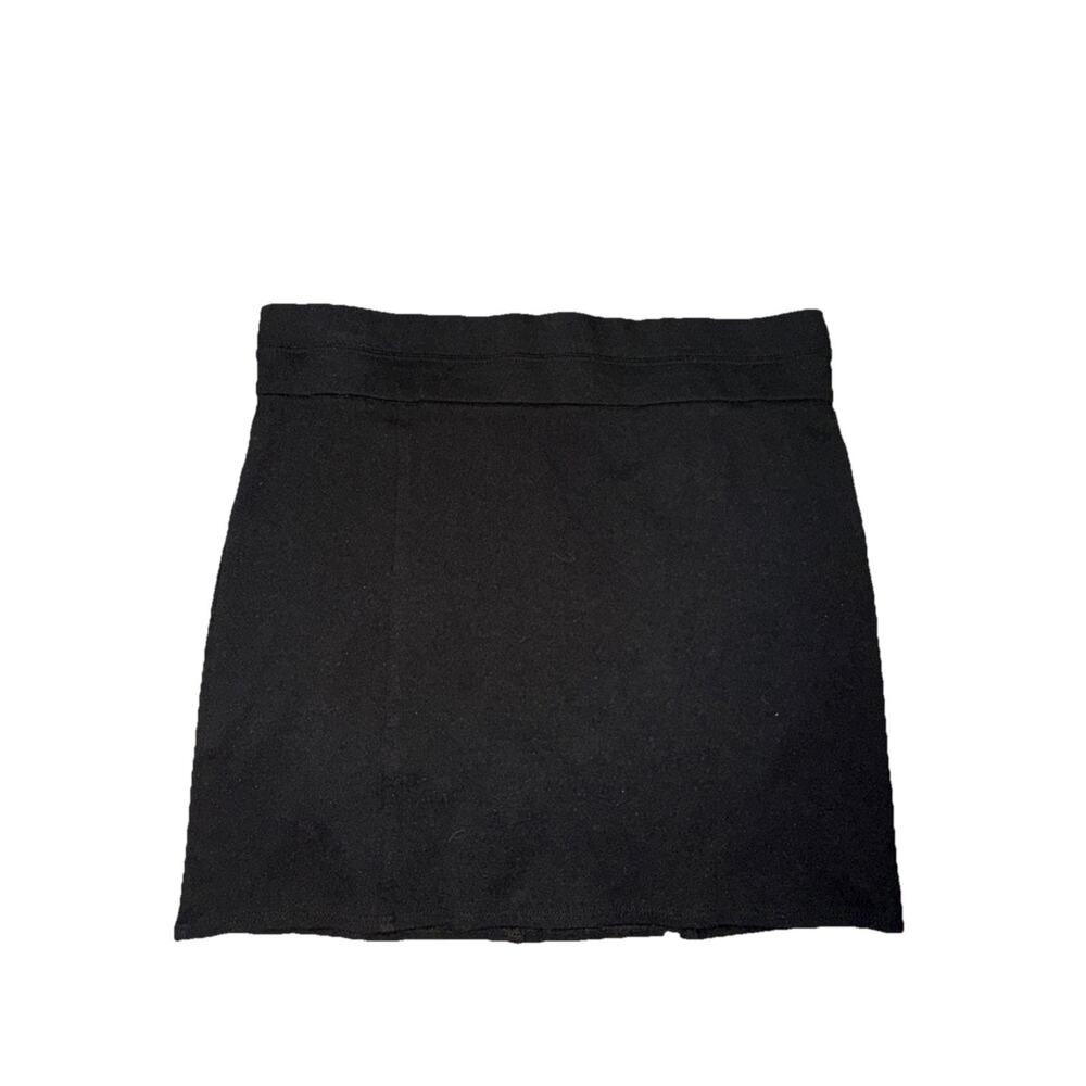 Black Helmut Lang mini skirt Size Medium Classy Designer Skirt (ap25)